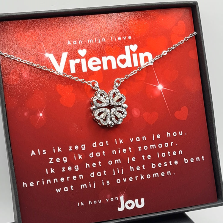 Klavertje vier ketting