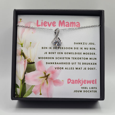 LIEVE MAMA, DANKBAARHEID | ALLURING BEAUTY KETTING